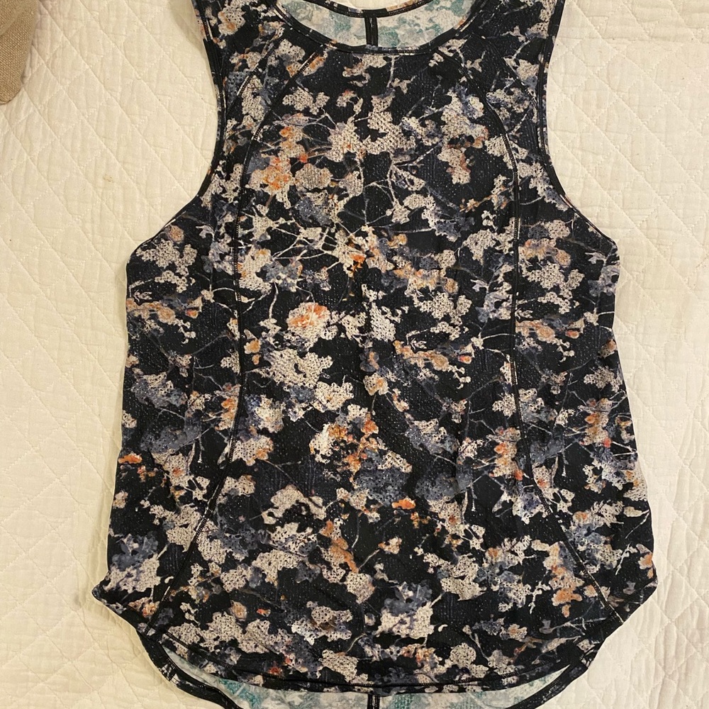 Floral Lululemon Tank